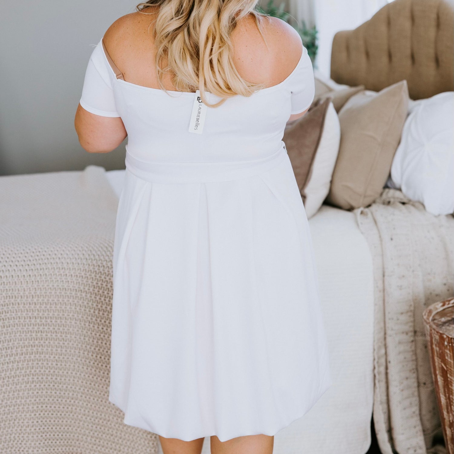 Curvy Denise Off Shoulder Dress