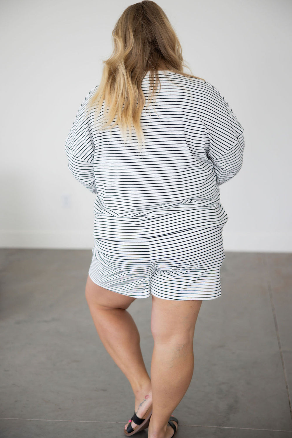 Colton Striped Short Set