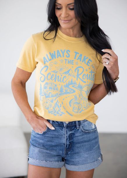 Scenic Route Graphic Tee product view