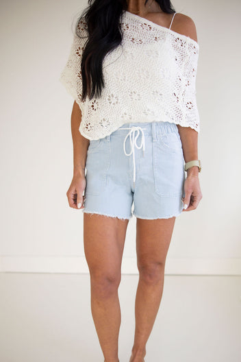 Eilish Lovervet Denim Shorts