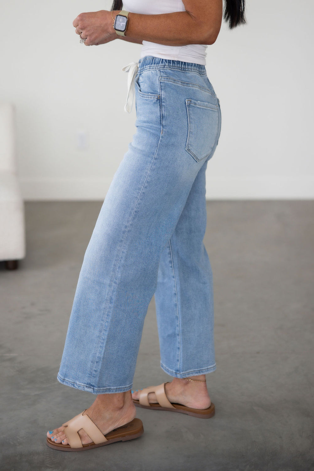 Nelle Lovervet Crop Jeans