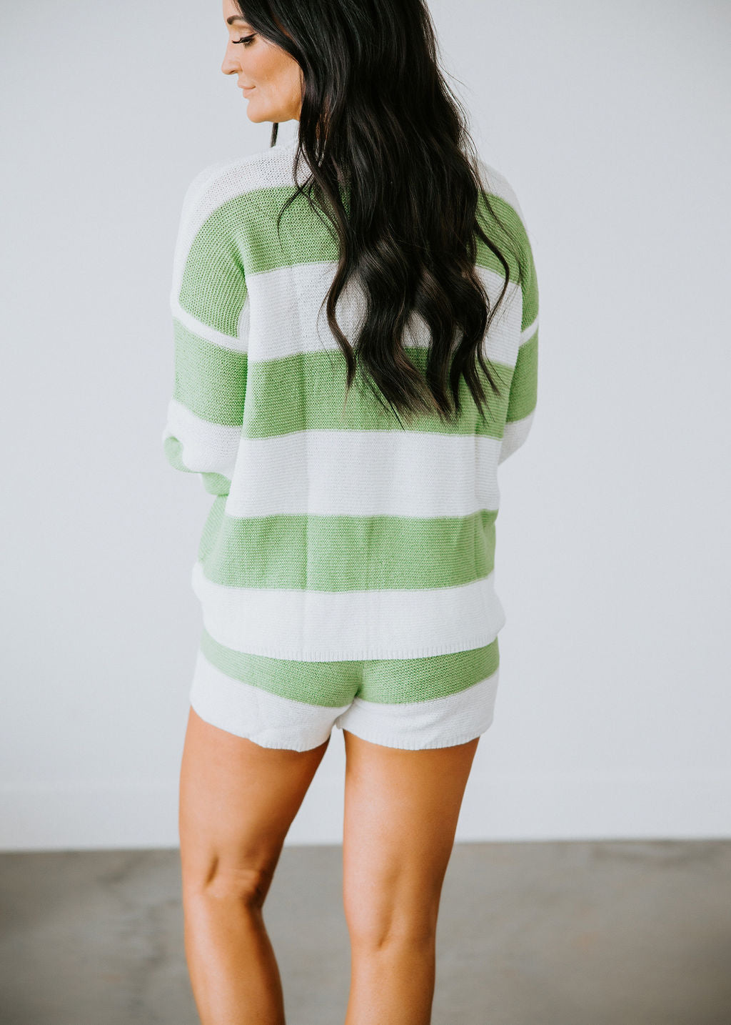 Hana Striped Short Set