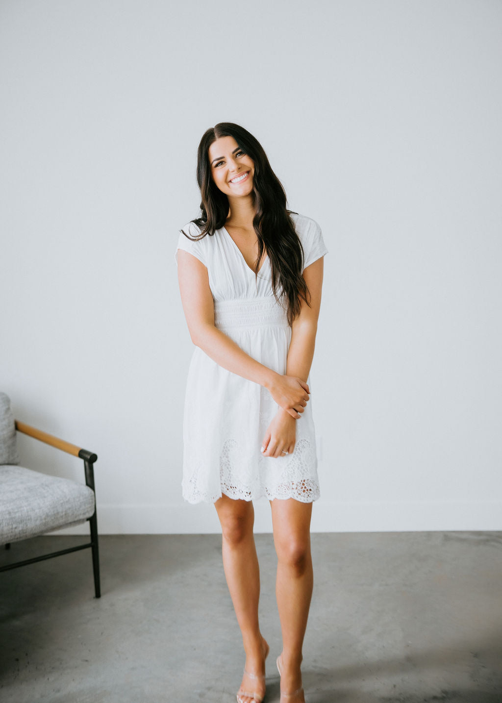 Skyla Eyelet Dress