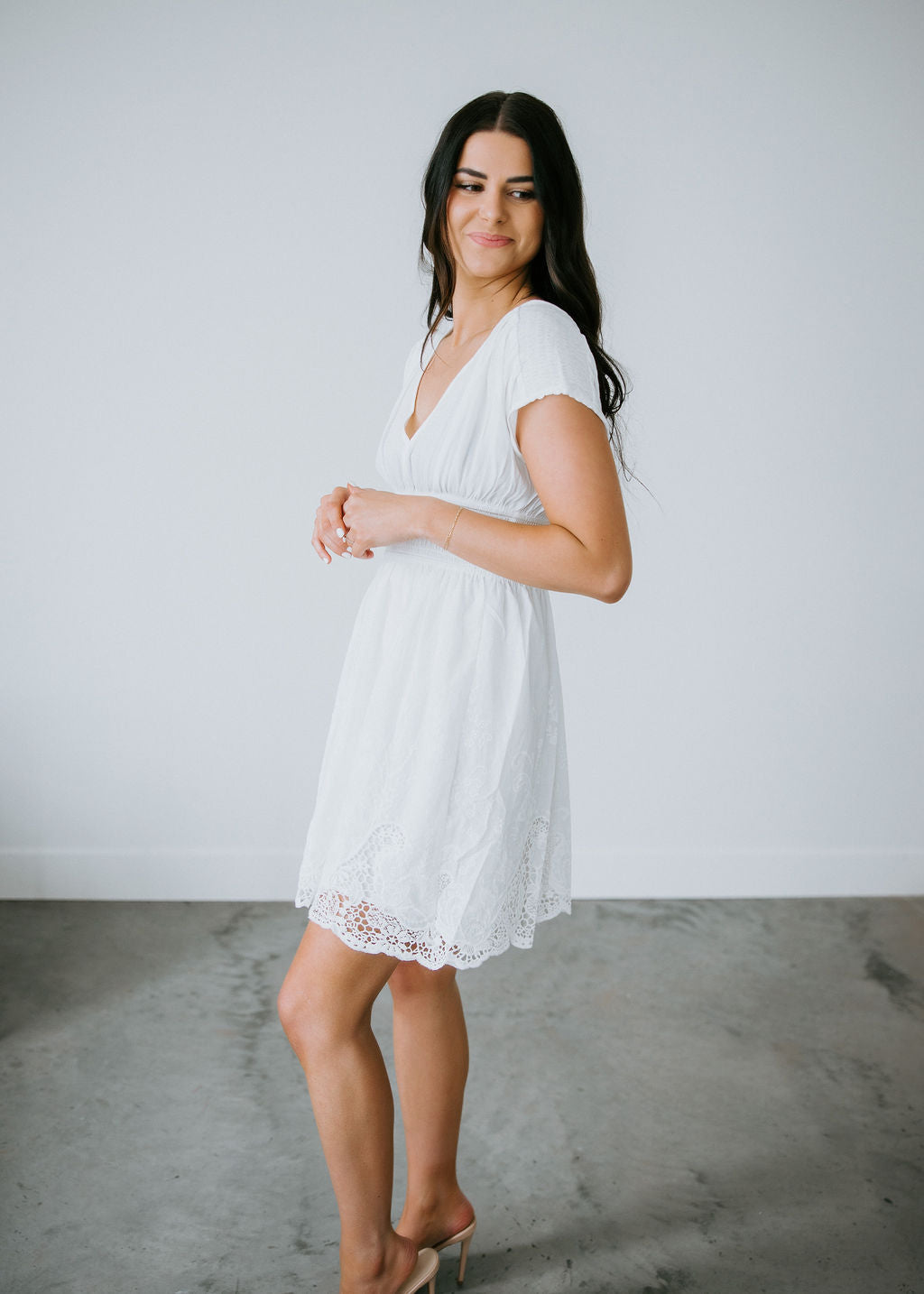 Skyla Eyelet Dress