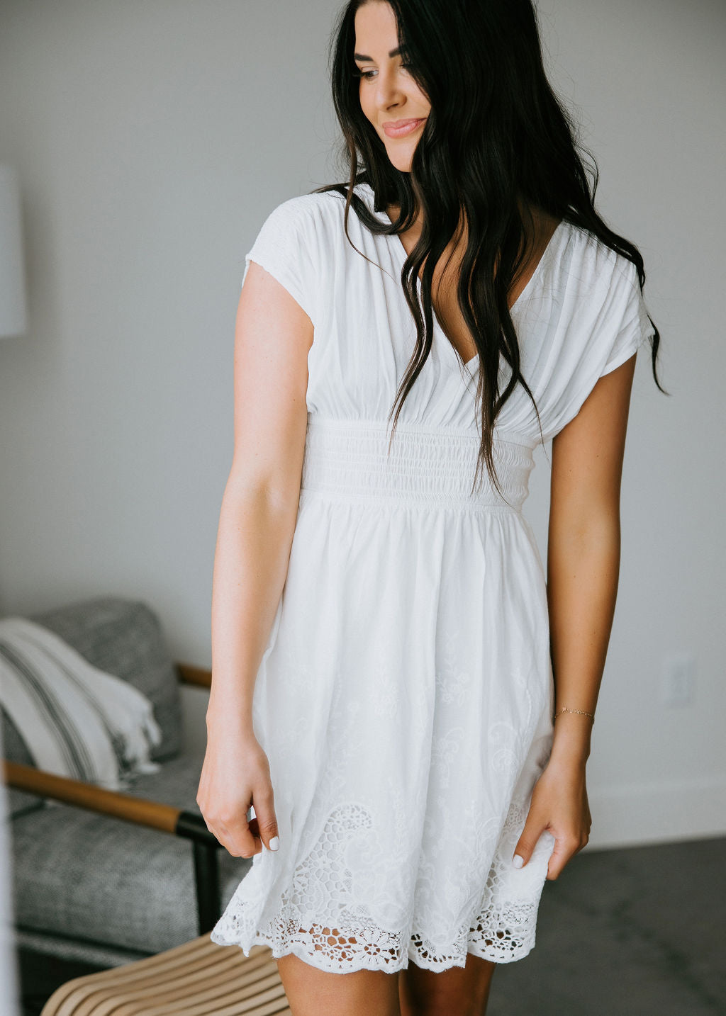 Skyla Eyelet Dress