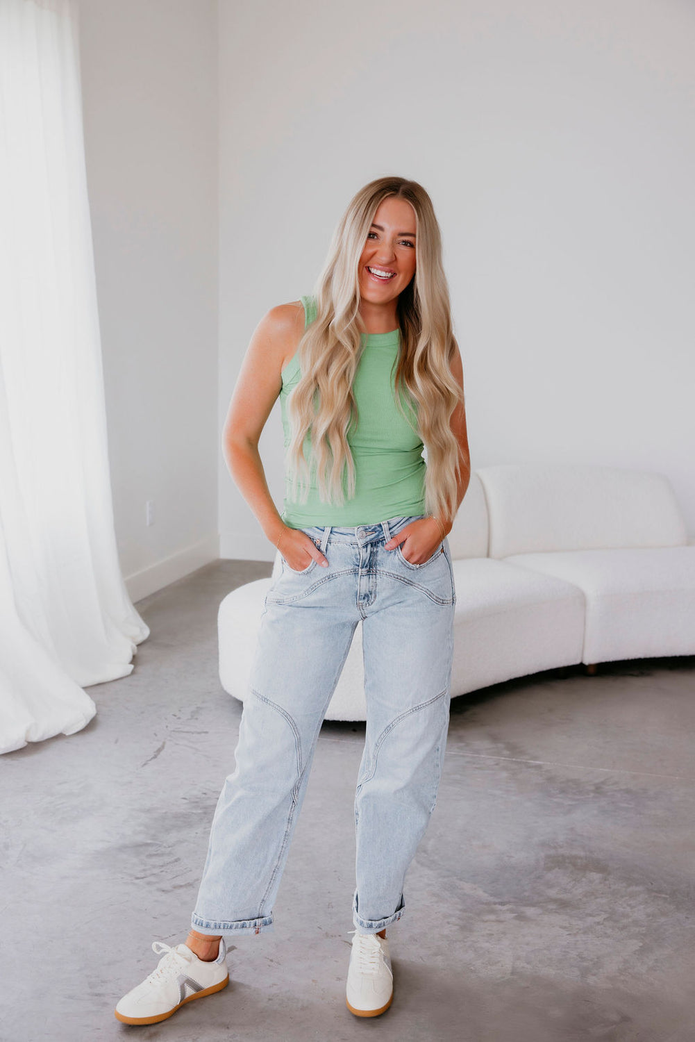 Mikey Ribbed Tank Top