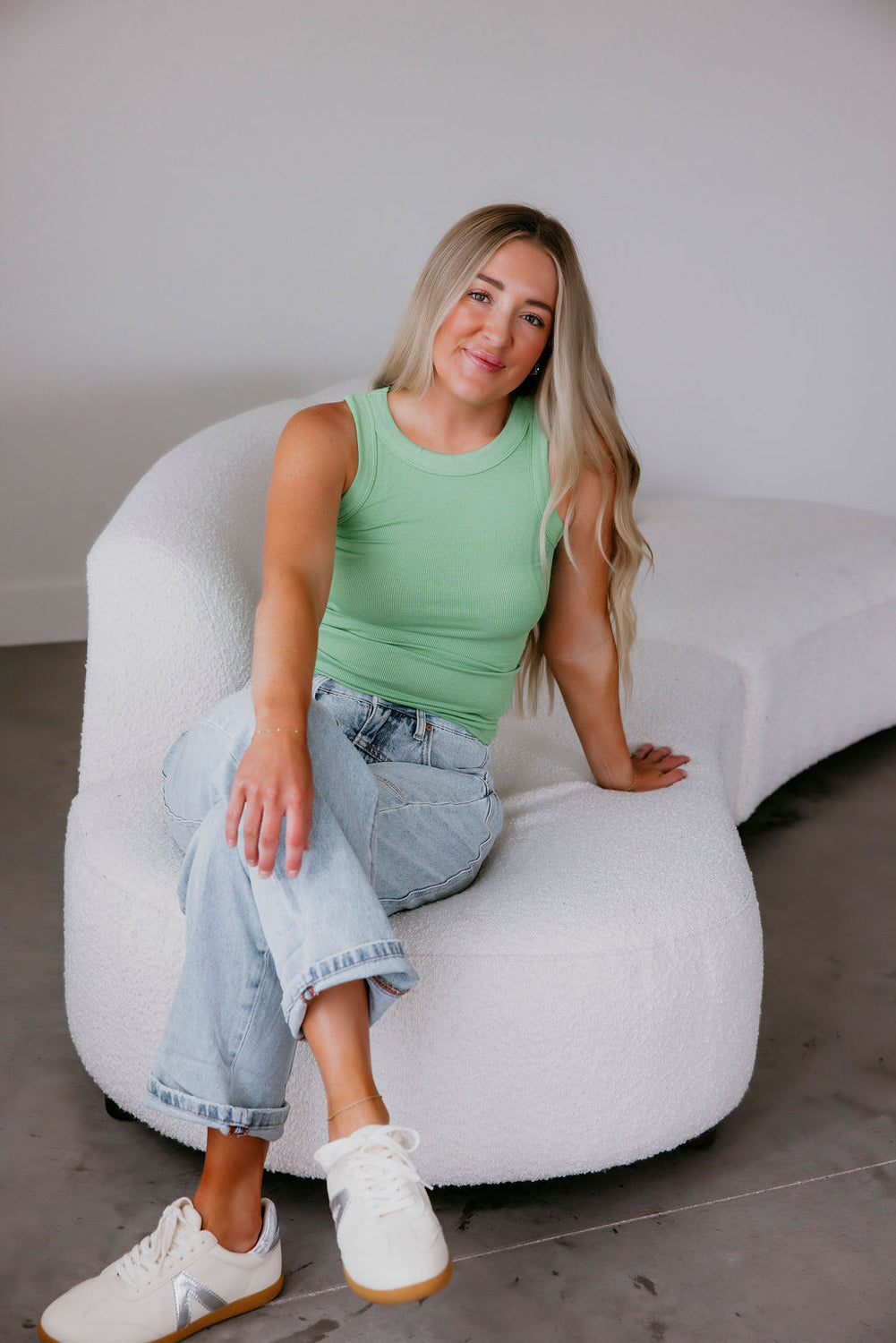 Mikey Ribbed Tank Top