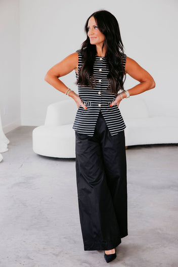 Amaya Pleated Wide Leg Pants