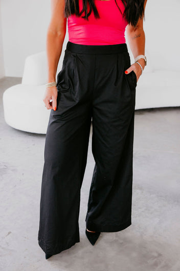 Amaya Pleated Wide Leg Pants