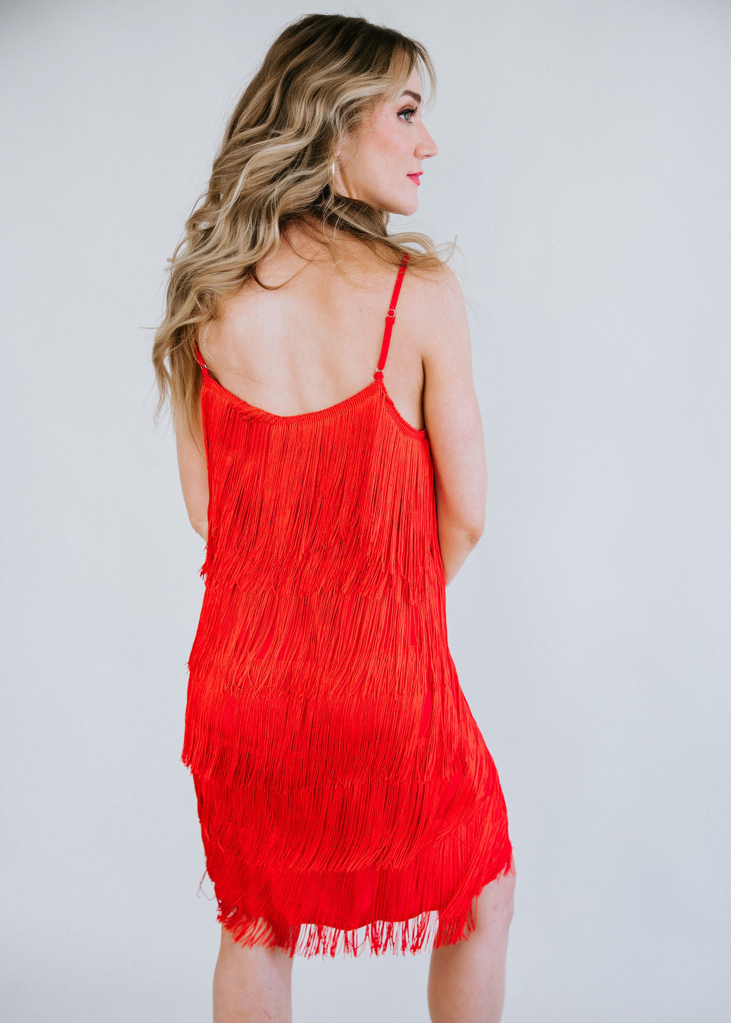 Kit Fringe Mini Dress