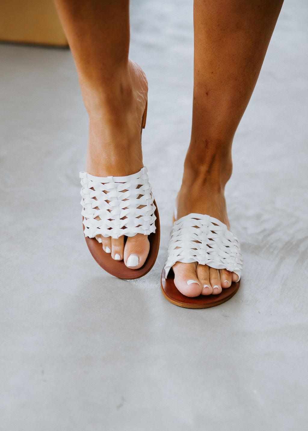 Adeline Woven Sandals