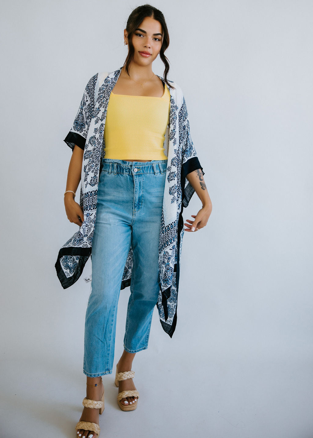 Alma Printed Kimono