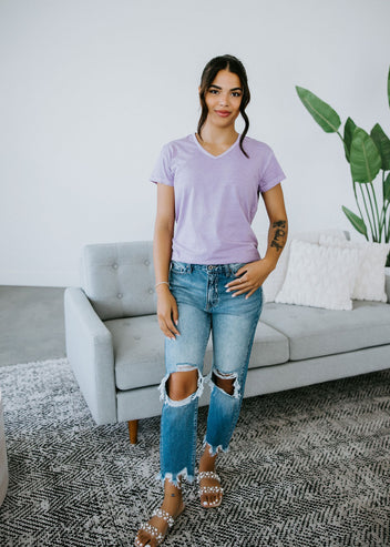 Lux V-Neck by Lily & Lottie