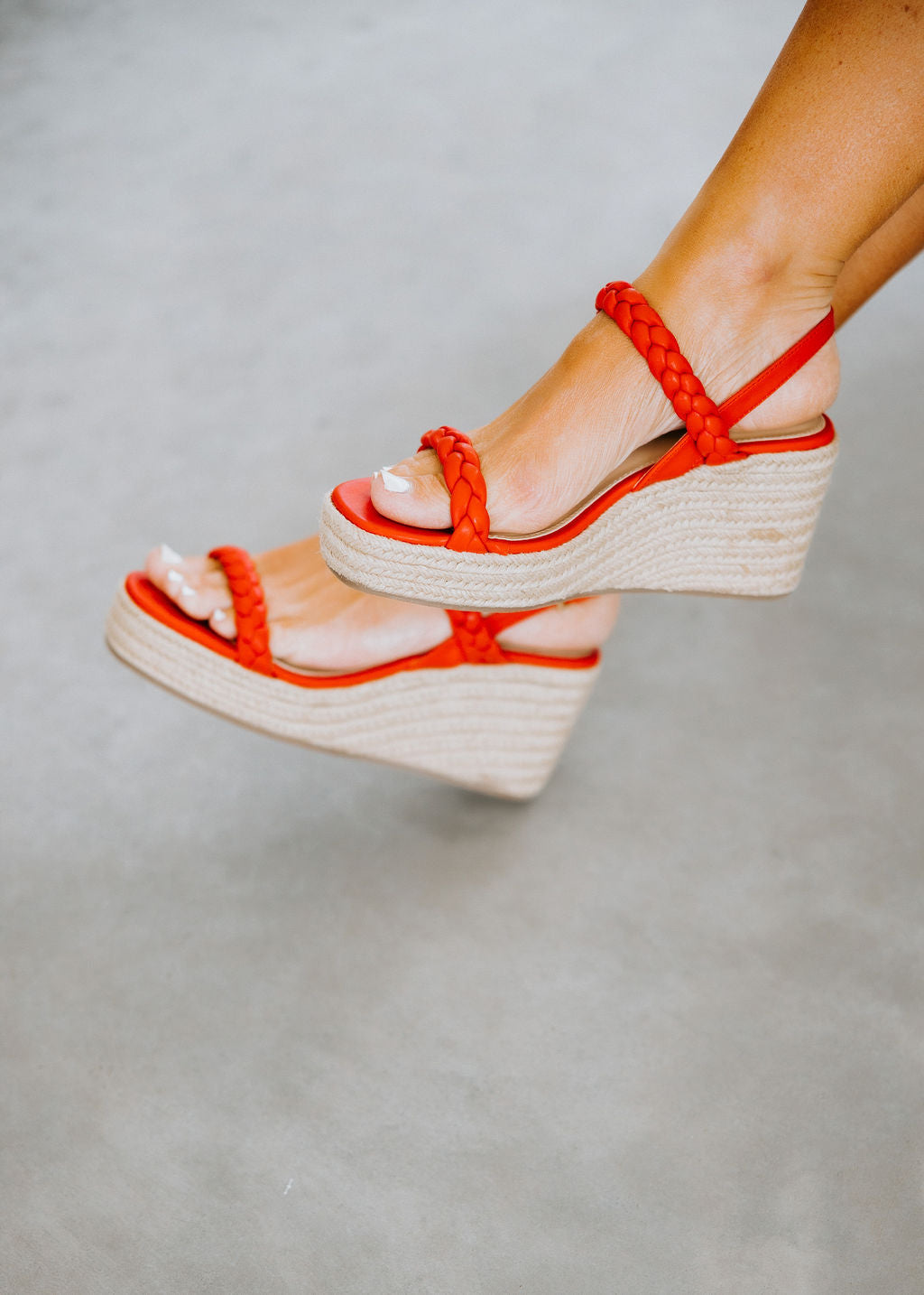 Lina Strappy Wedge