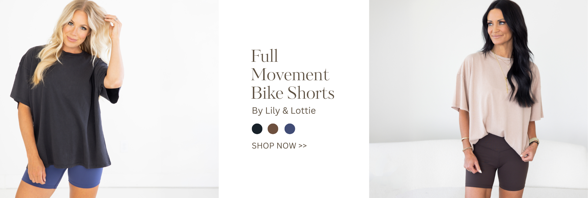 Full Movement Bike Shorts by Lily & Lottie. Shop Now.