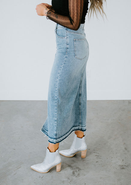 Bryer Denim Skirt