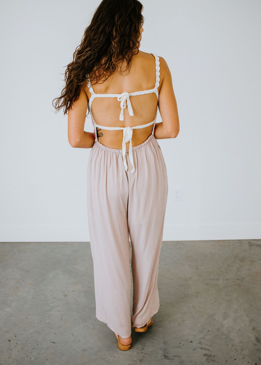 Vada Crochet Jumpsuit