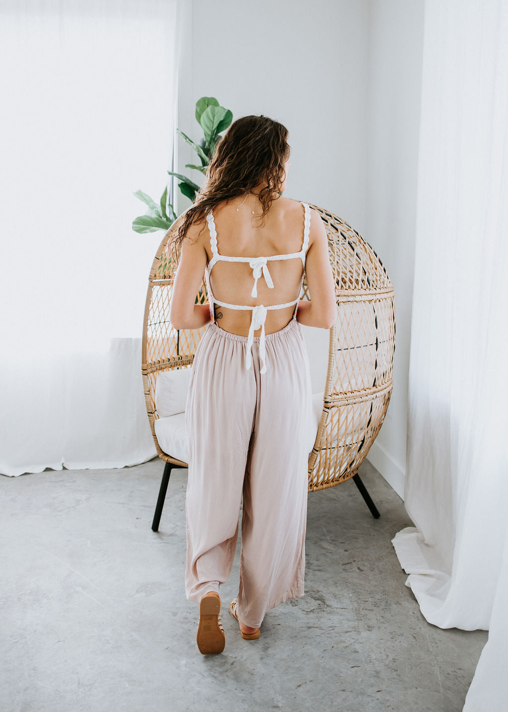 Vada Crochet Jumpsuit