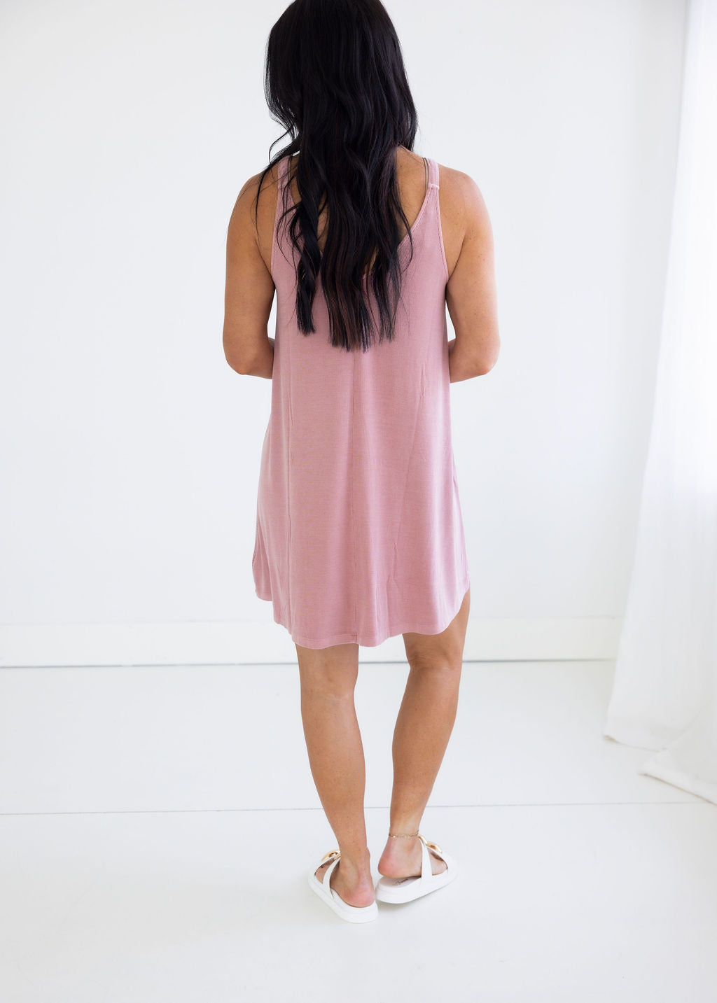 Bea Ribbed Mini Dress