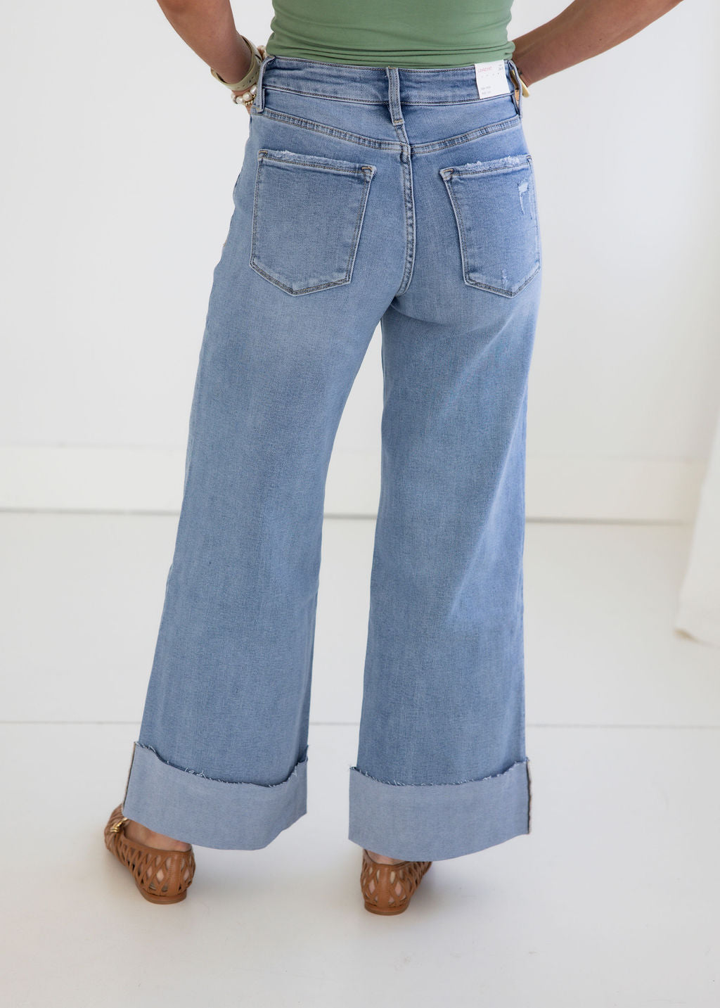 Gracen Lovervet Wide Leg Jean