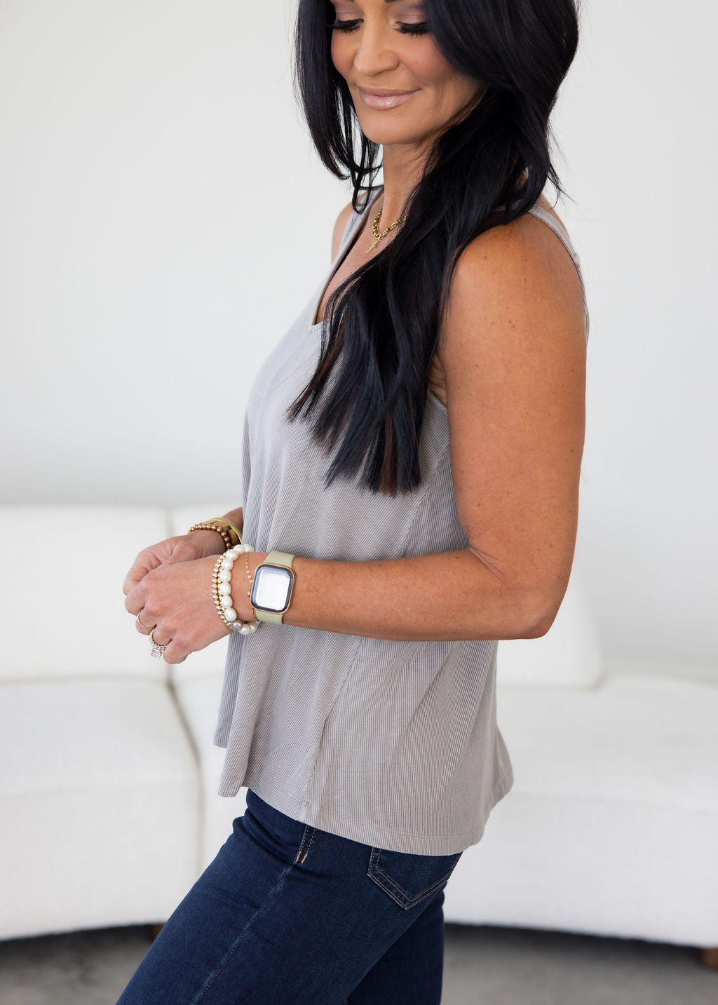 Mina Flowy Tank