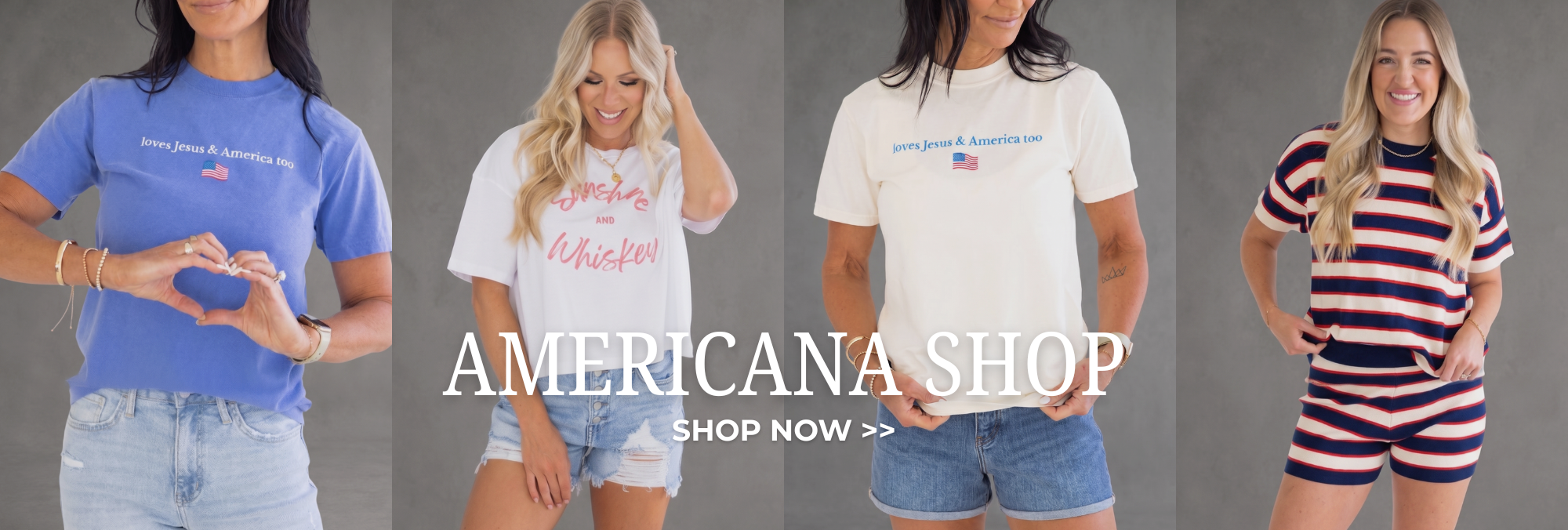Americana Shop. Shop now.