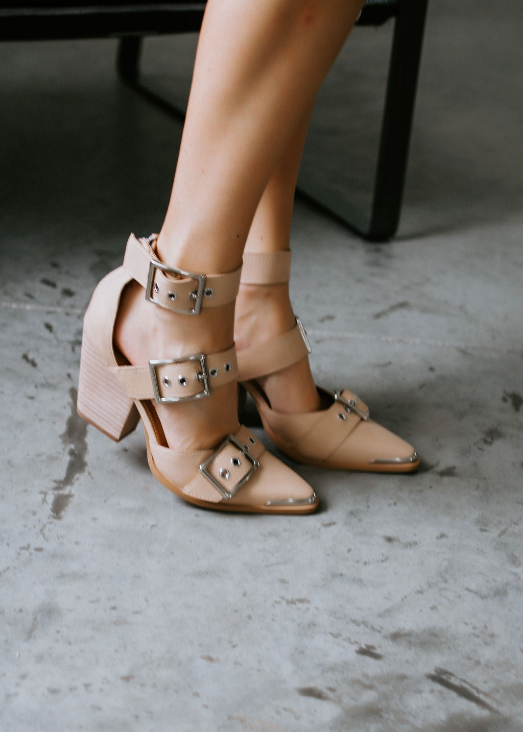 Hanna Buckled Heels