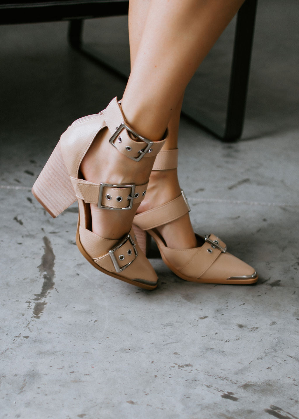 Hanna Buckled Heels