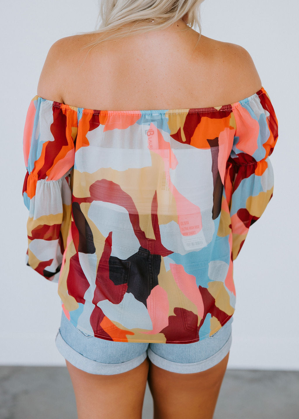 Deidra Printed Blouse