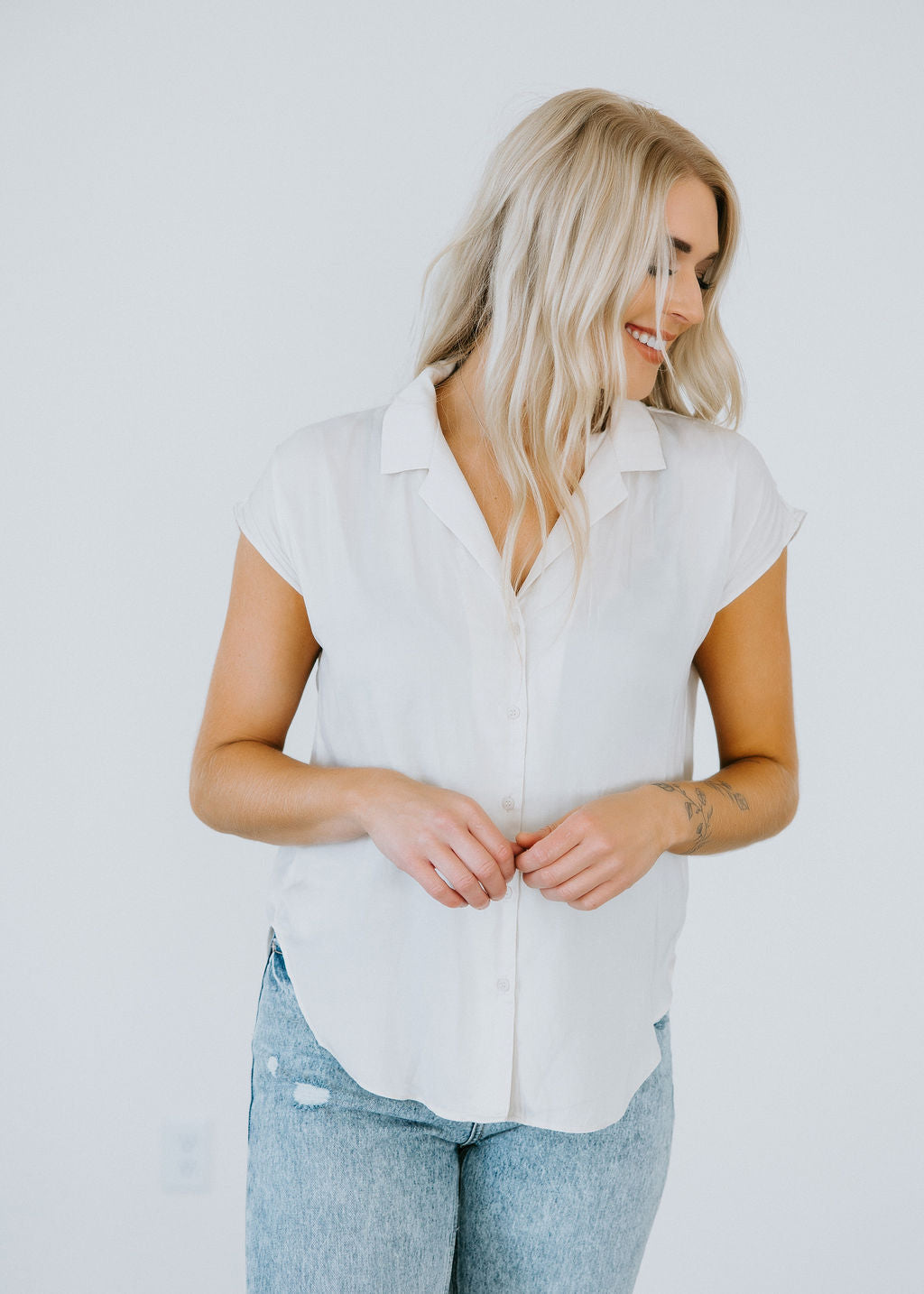 image of Billie Button Down Top