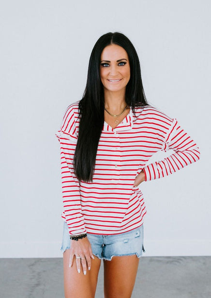 Addie Striped Top