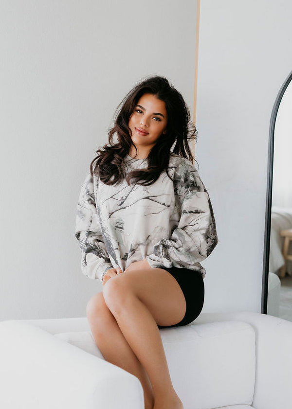 Mist Dune Camo Crew by Lily & Lottie