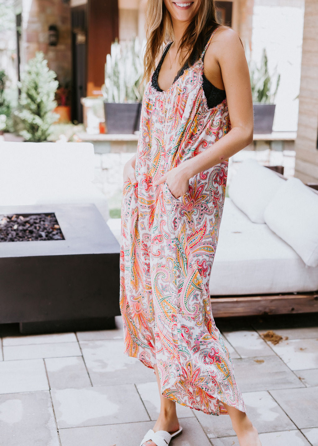 Janece Paisley Jumpsuit