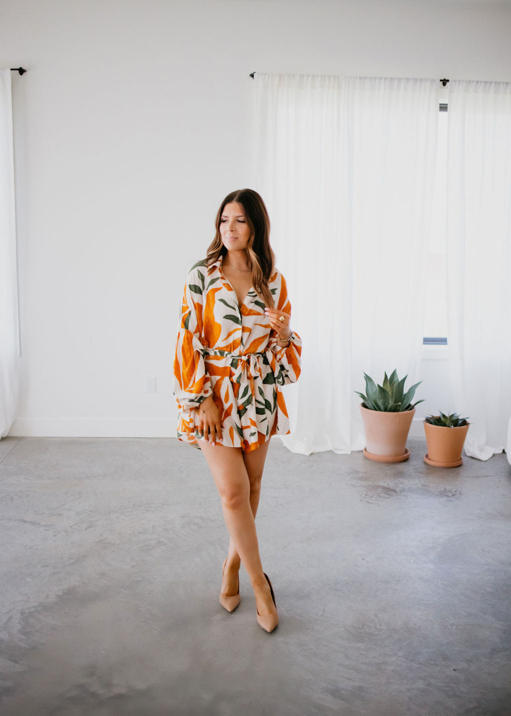 Malibu Printed Romper