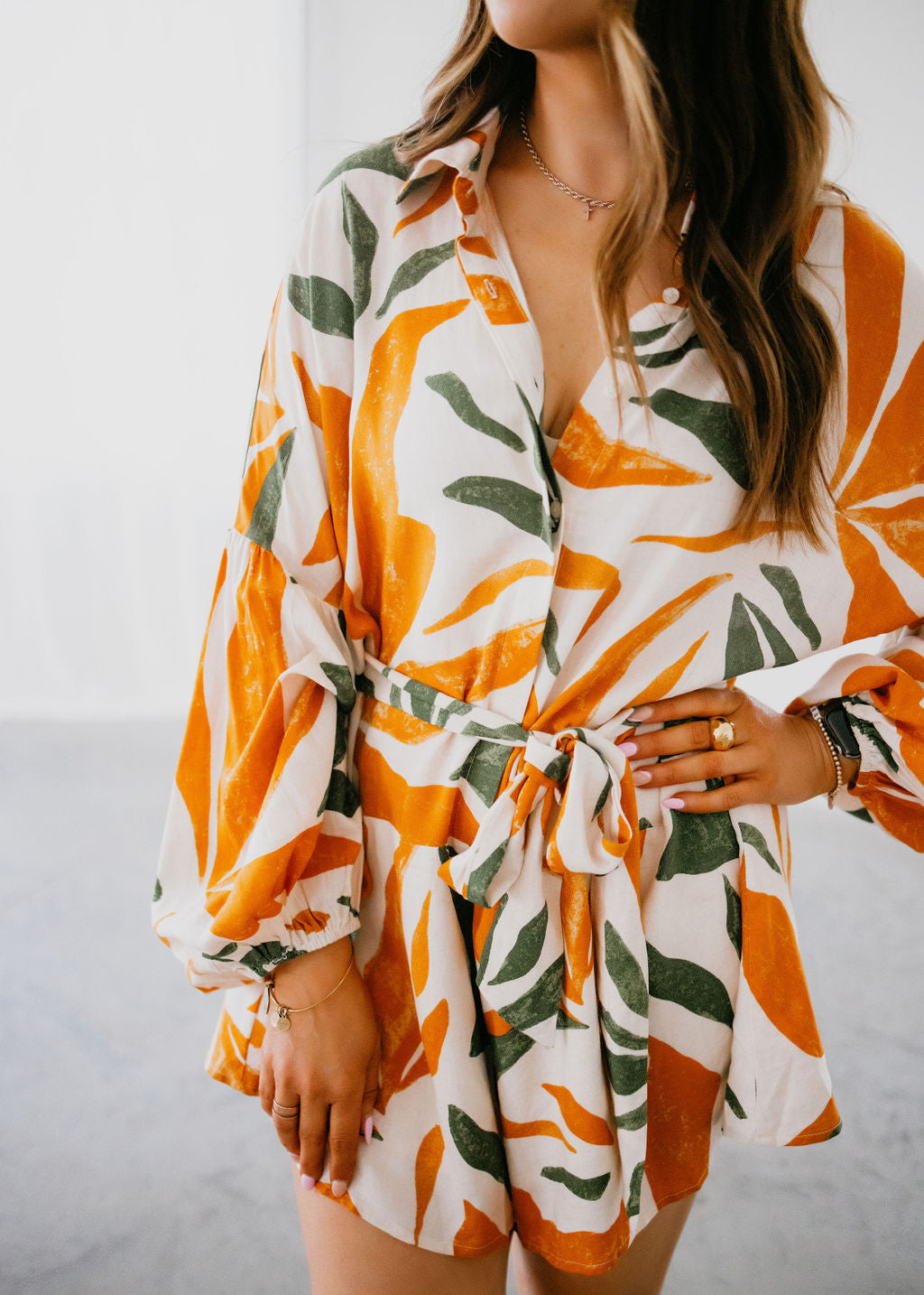 image of Malibu Printed Romper