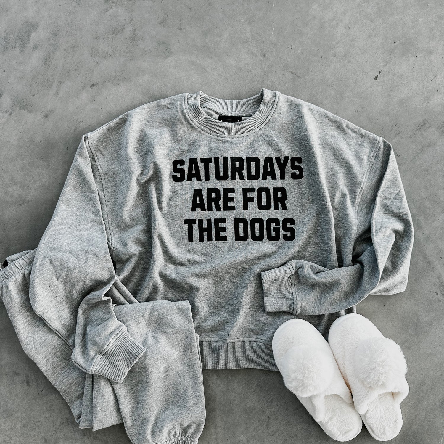 Saturdays Are For The Dogs Graphic Crew