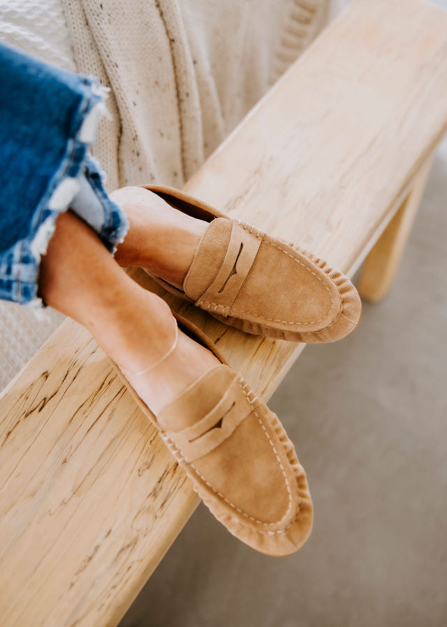 Steve Madden Rafe Suede Loafer Mule
