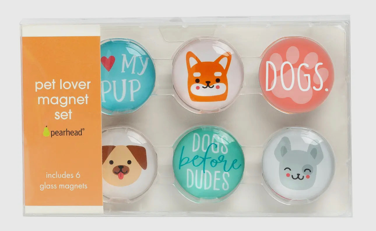 Dog Glass Magnets