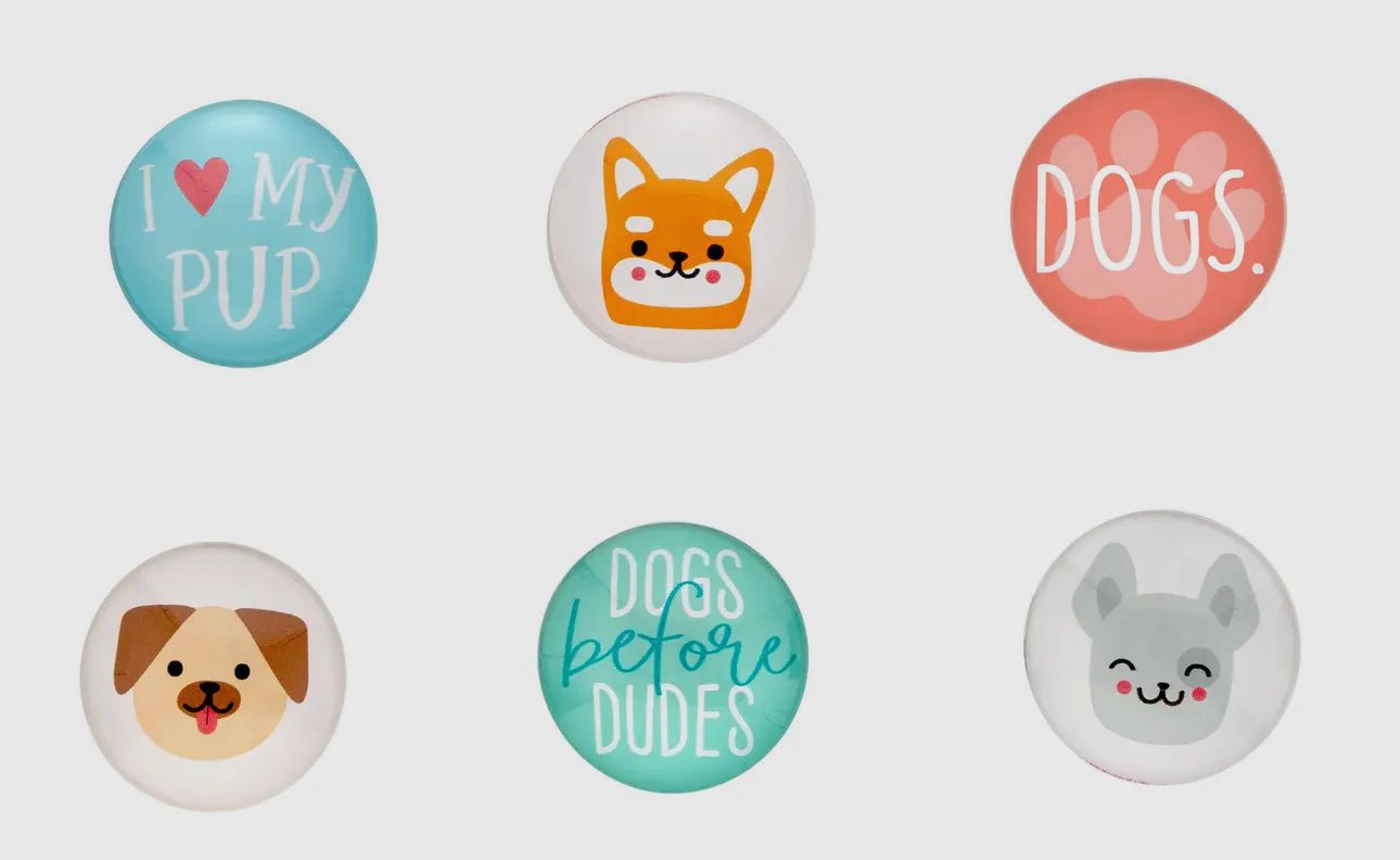 Dog Glass Magnets