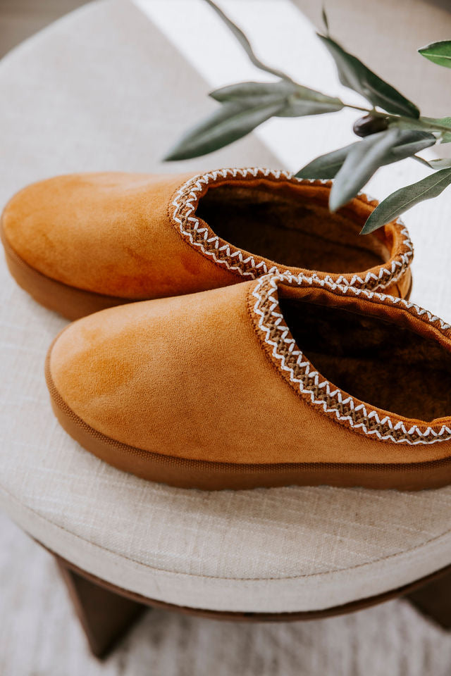 image of Eva Embroidered Platform Mules