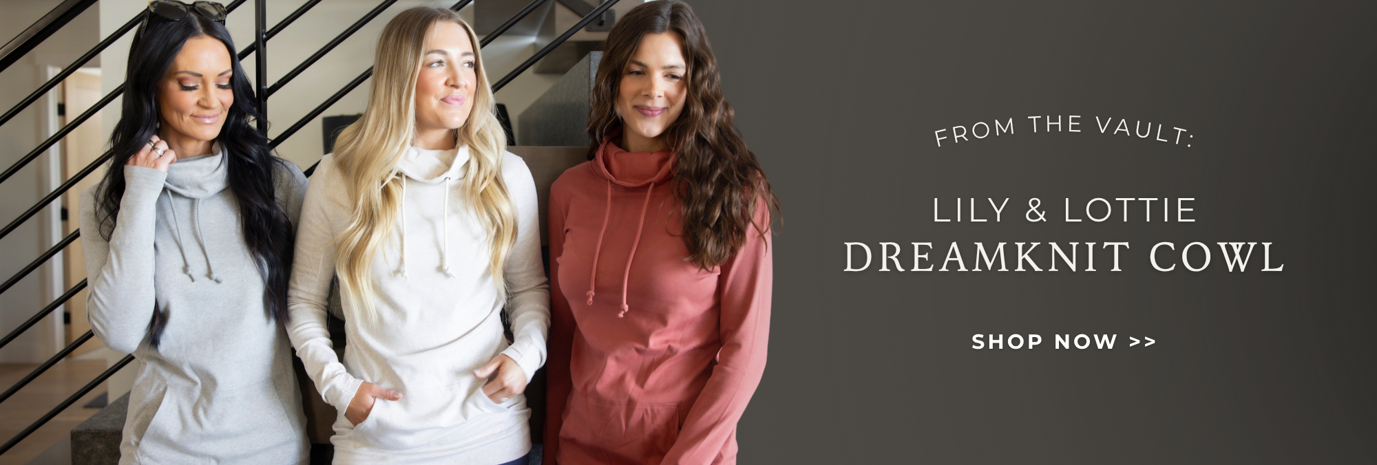 From the vault: Lily & Lottie Dreamknit Cowl. Shop now.