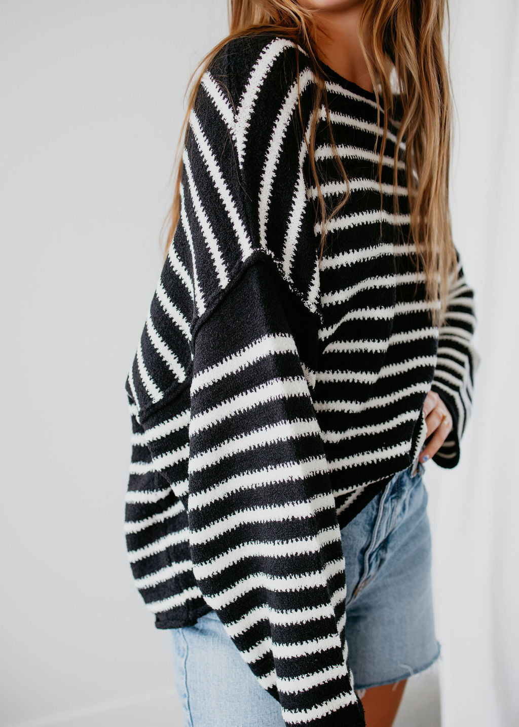 Maylin Oversize Stripe Sweater