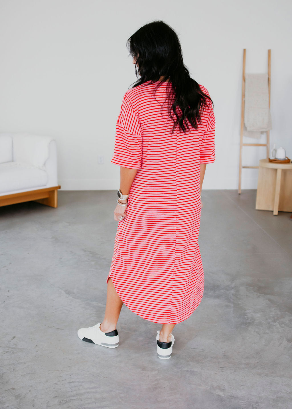 Eve Striped Maxi Dress