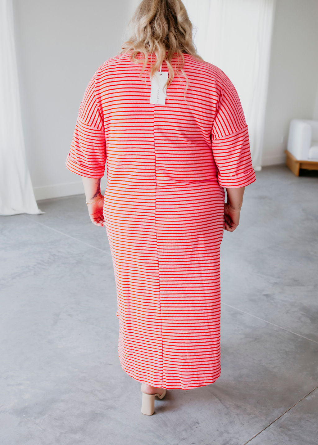 Eve Striped Maxi Dress