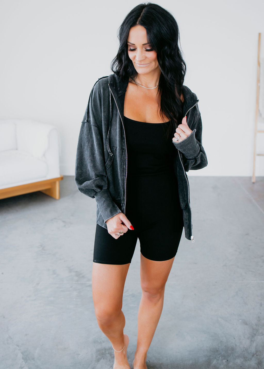 Gretchen Zip Front Hoodie