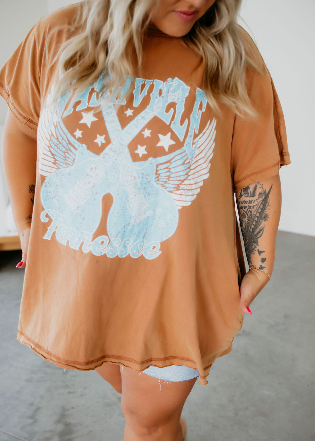 Nashville Oversized Graphic Tee