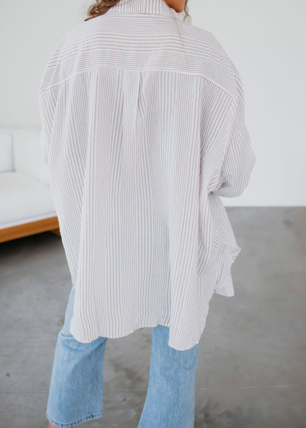 Kylo Button Down Stripe Shirt