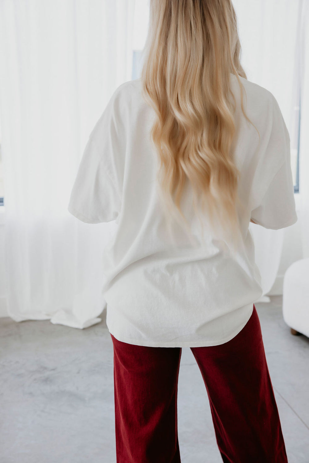 Brinley Oversized Mineral Wash Tee