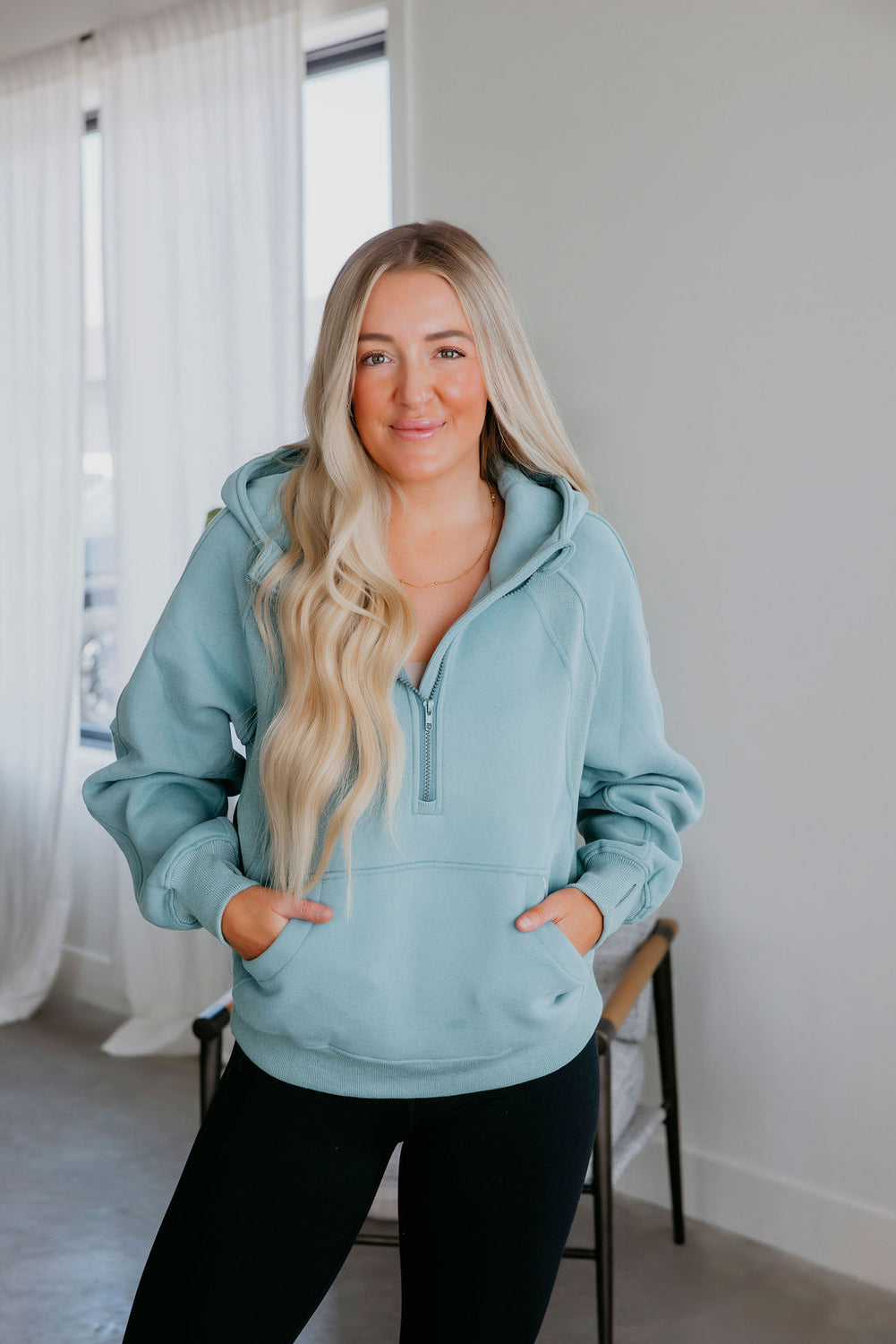 Drea Half Zip Hoodie