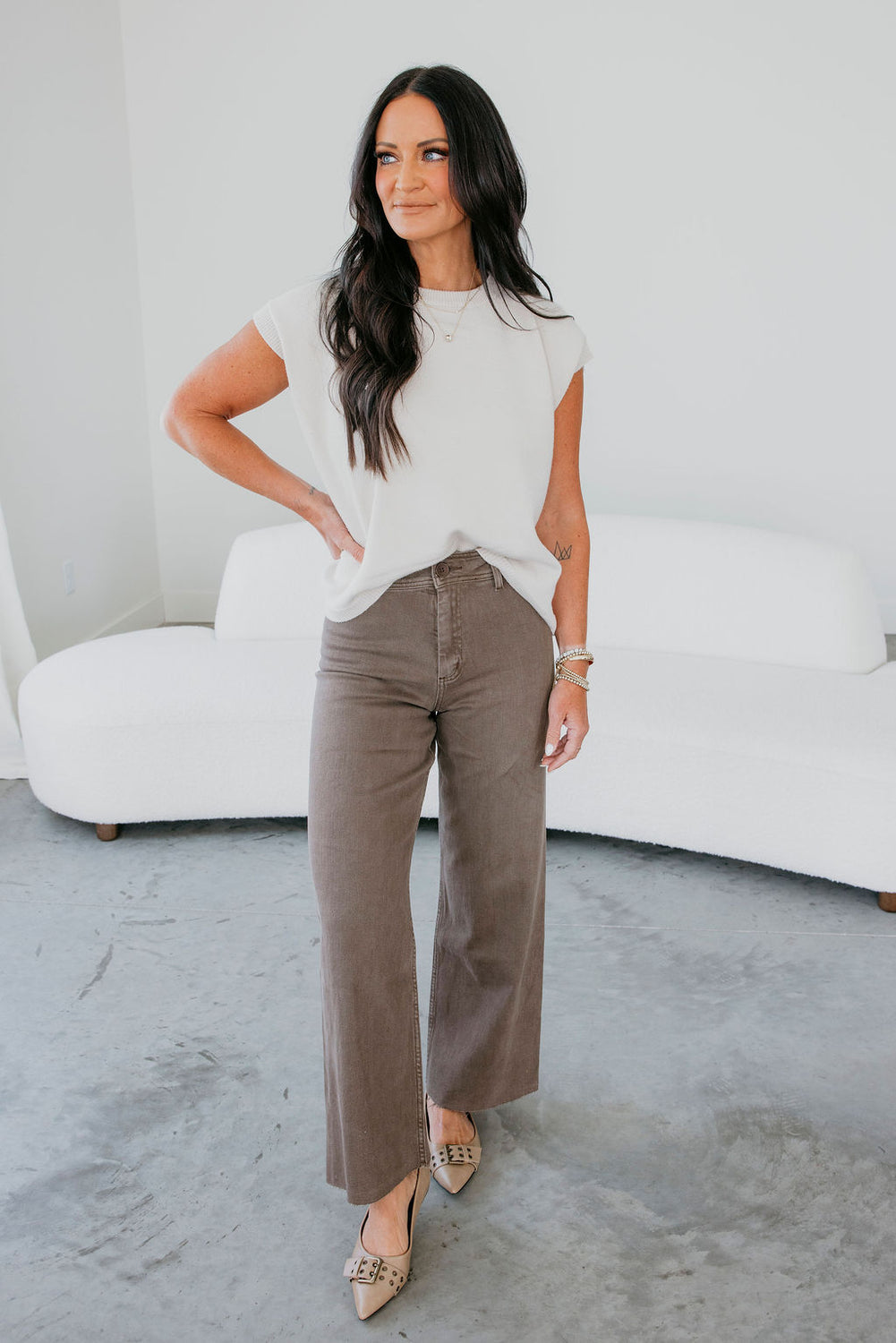 Amelia Wide Leg Jean